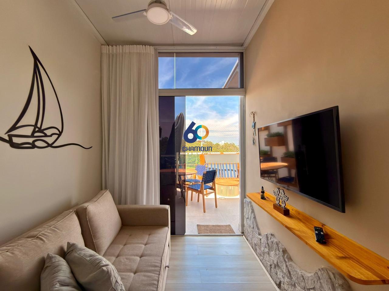 Cobertura à venda no Enseada Azul: Cobertura 2 quartos 1 suíte 2 banheiros na Enseada Azul