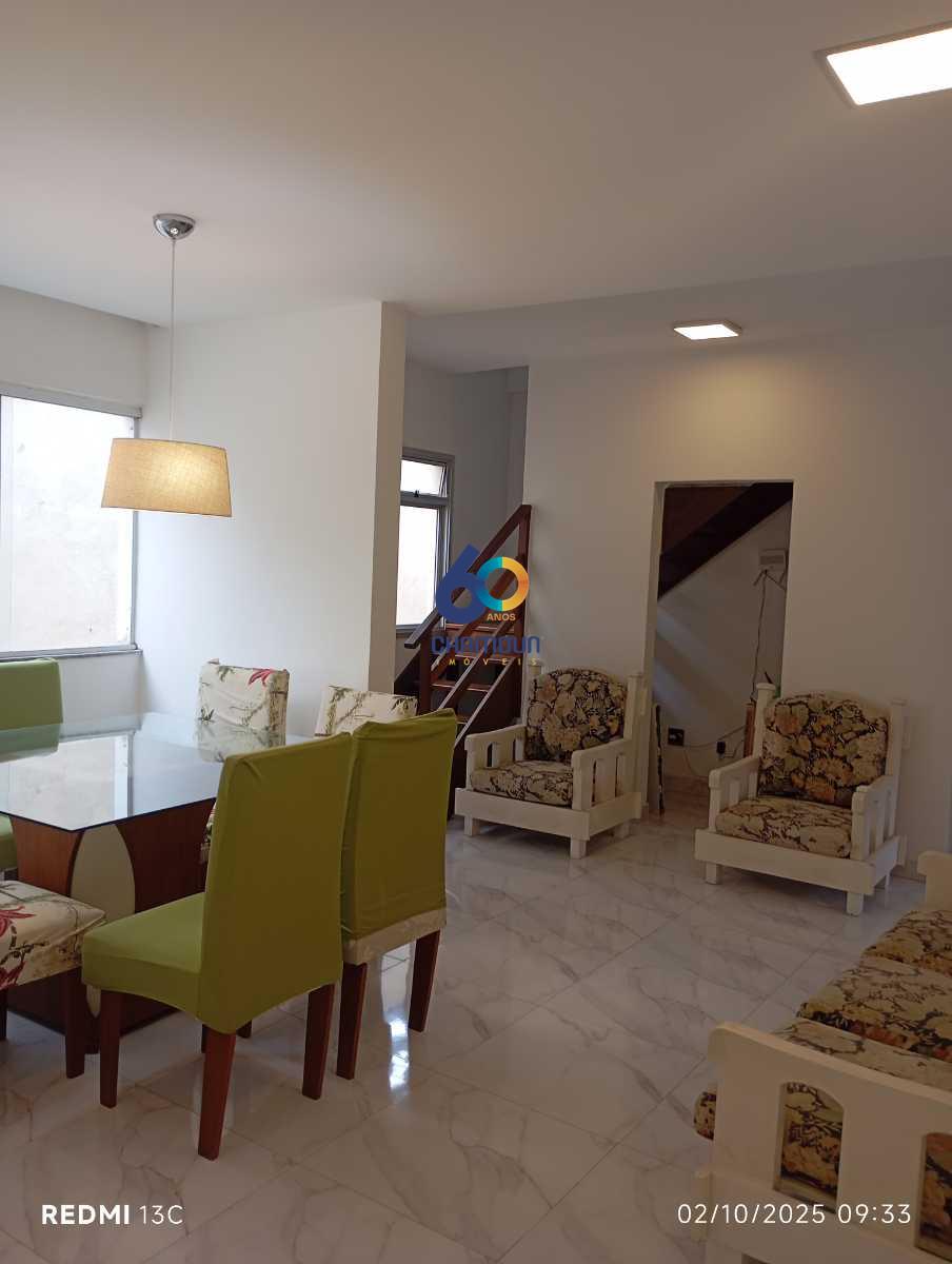 Apartamento à venda no Praia do Morro: Cobertura duplex, 4 quartos, com 2 suítes na Praia do Morro - Guarapari