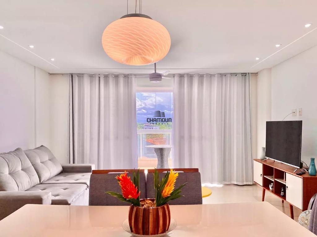 Apartamento à venda no Enseada Azul: Apartamento à venda, 3 quartos, 1 suíte, 2 vagas, na Praia de Peracanga, Nova Guarapari - Guarapari/ES