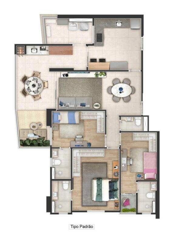 Apartamento à venda no José Menino: 