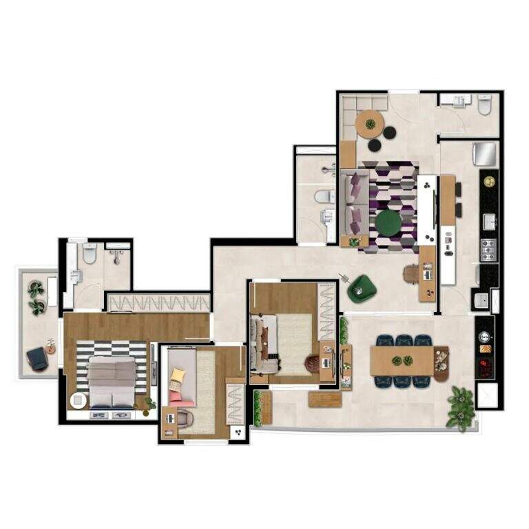 Apartamento à venda no Aparecida: 
