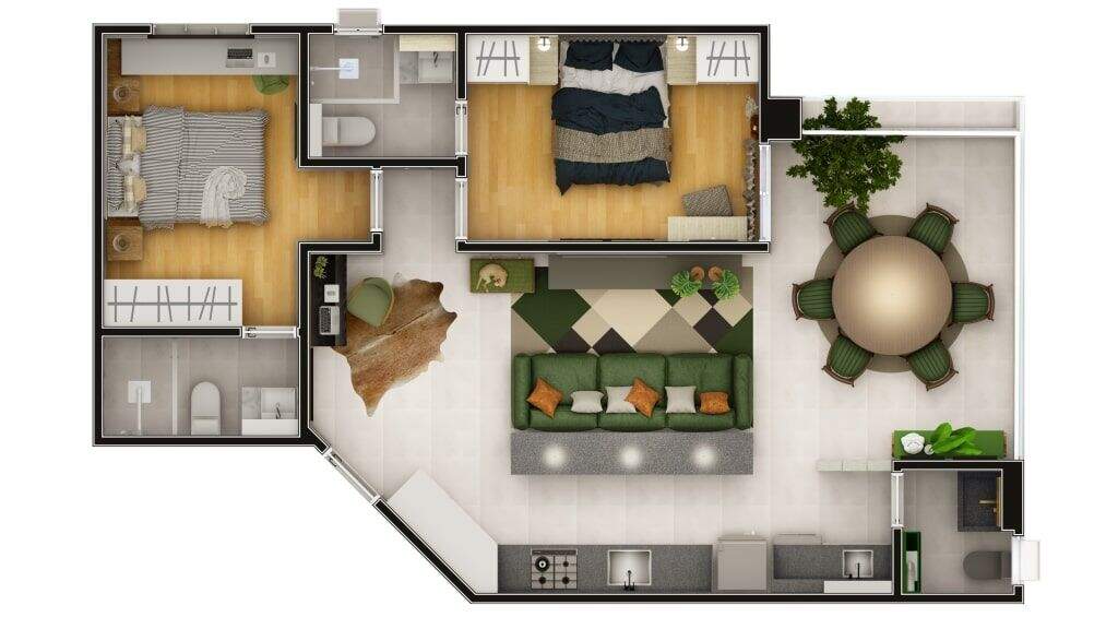 Apartamento à venda no Vila Belmiro: 