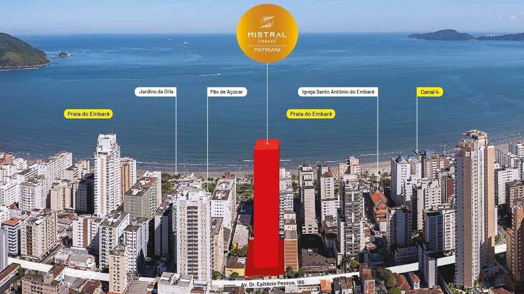 Apartamento à venda no Embaré: 