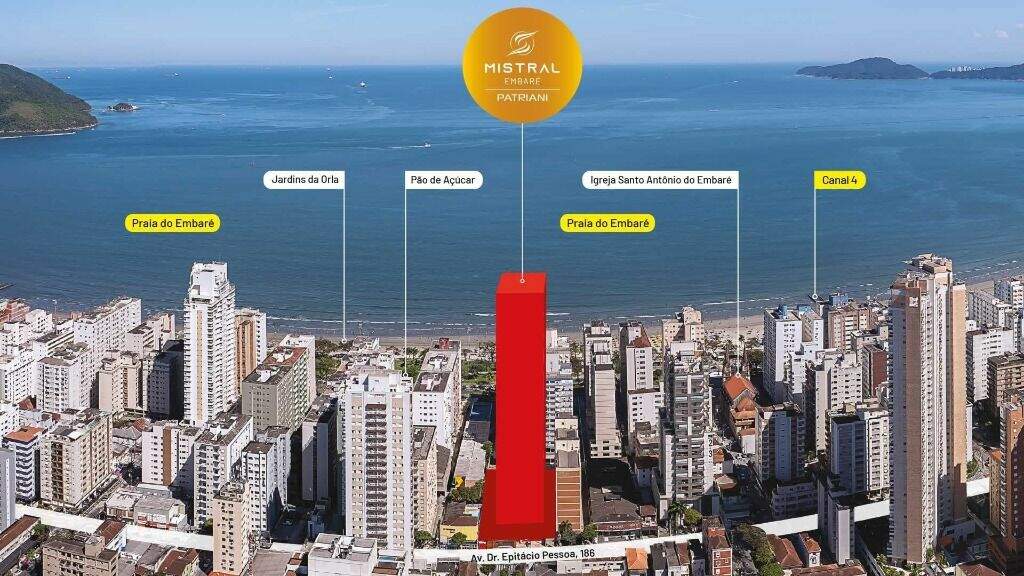Apartamento à venda no Embaré: 