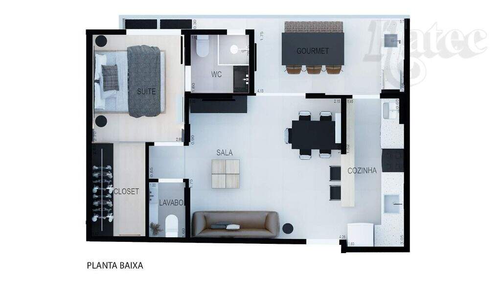 Apartamento à venda no Boqueirão: 
