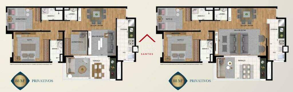 Apartamento à venda no Campo Grande: 