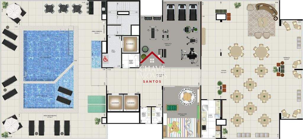 Apartamento à venda no Gonzaga: 