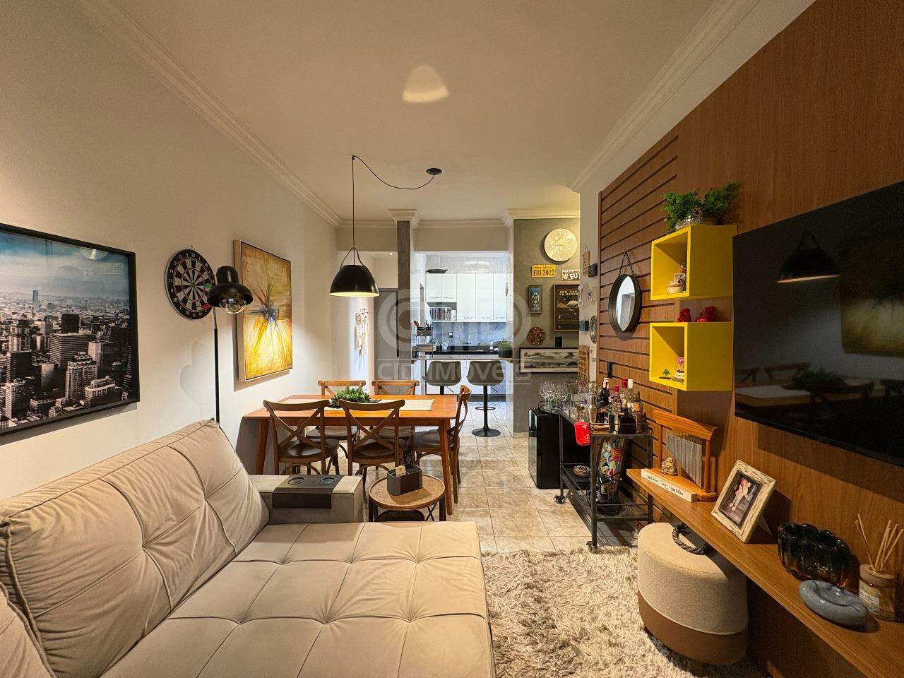 Apartamento à venda com 1 quarto, 53m² - Foto 2