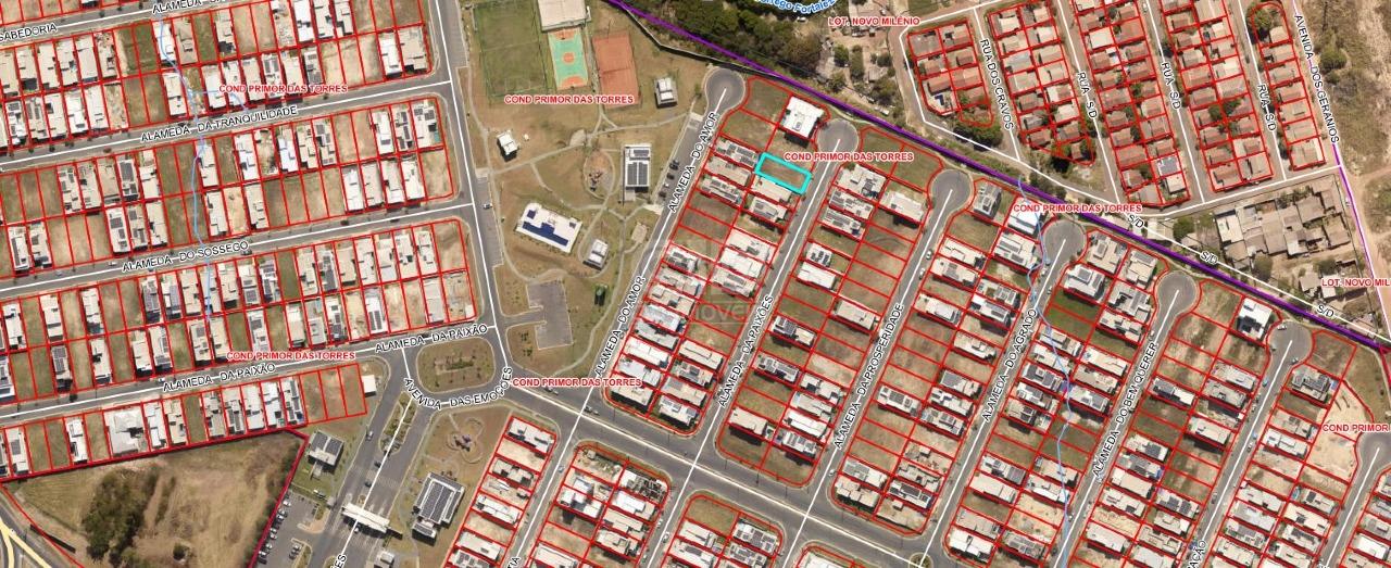 Terreno em condomínio à venda no Condomínio Primor Das Torres: 