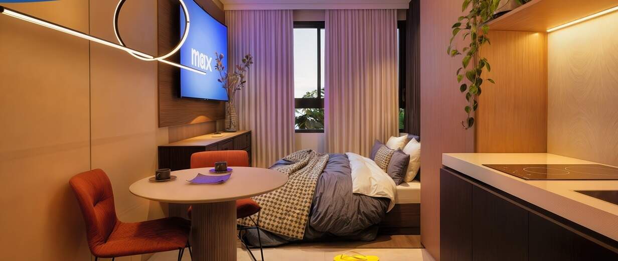 Flat à venda no Jardim Oceania: 