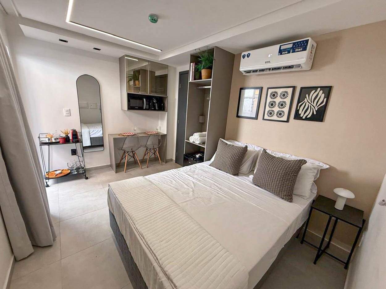 Flat à venda no Jardim Oceania: 