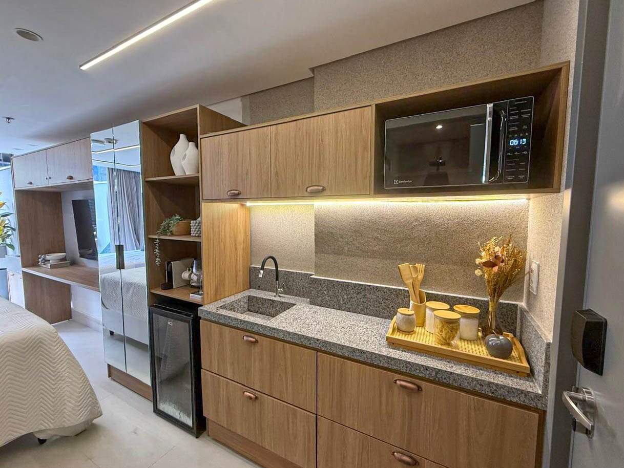 Flat à venda no Jardim Oceania: 