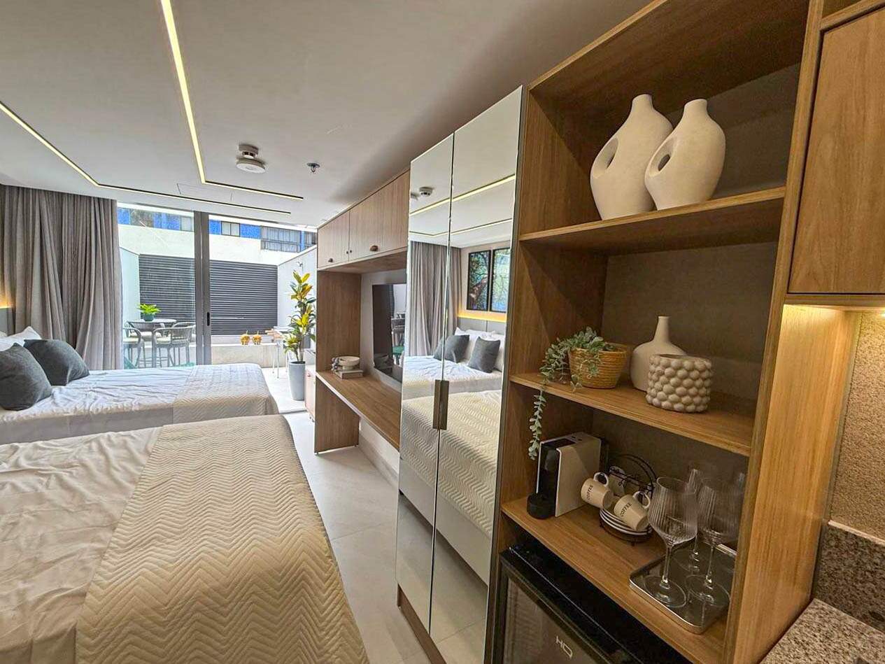 Flat à venda no Jardim Oceania: 