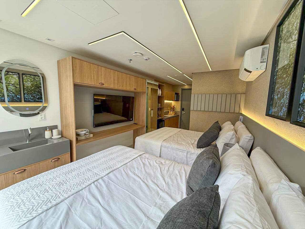 Flat à venda no Jardim Oceania: 