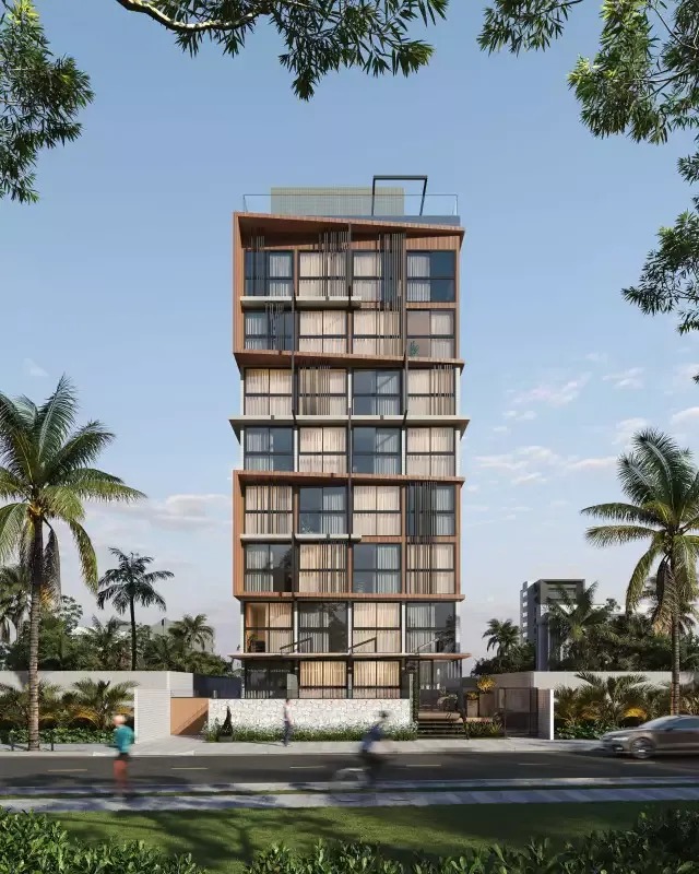 Flat Garden à venda no Jardim Oceania: 