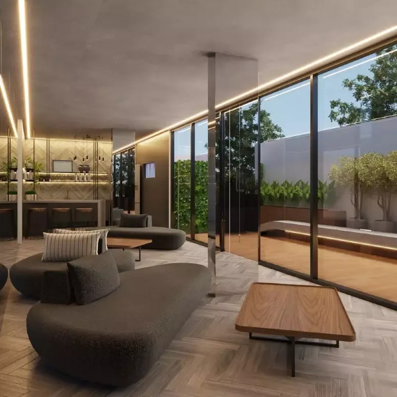 Flat Garden à venda no Jardim Oceania: 