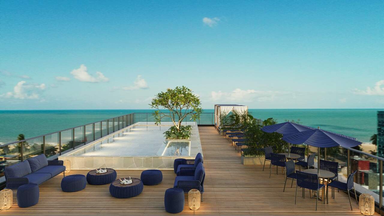 Flat à venda no Cabo Branco: 