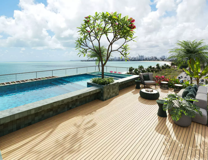 Flat à venda no Jardim Oceania: 