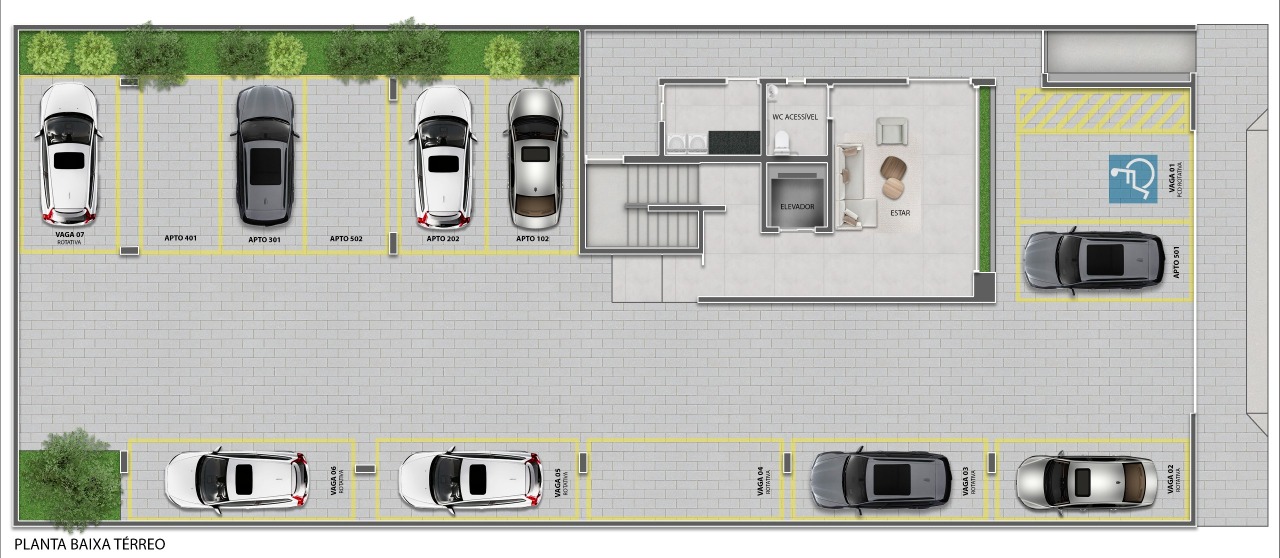 Flat à venda no Jardim Oceania: 