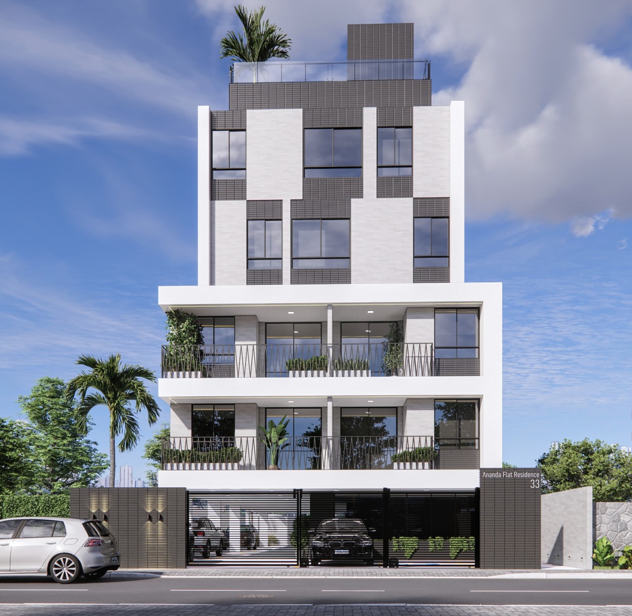 Flat à venda no Jardim Oceania: 