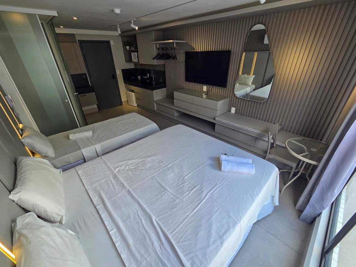 Flat à venda no Jardim Oceania: 