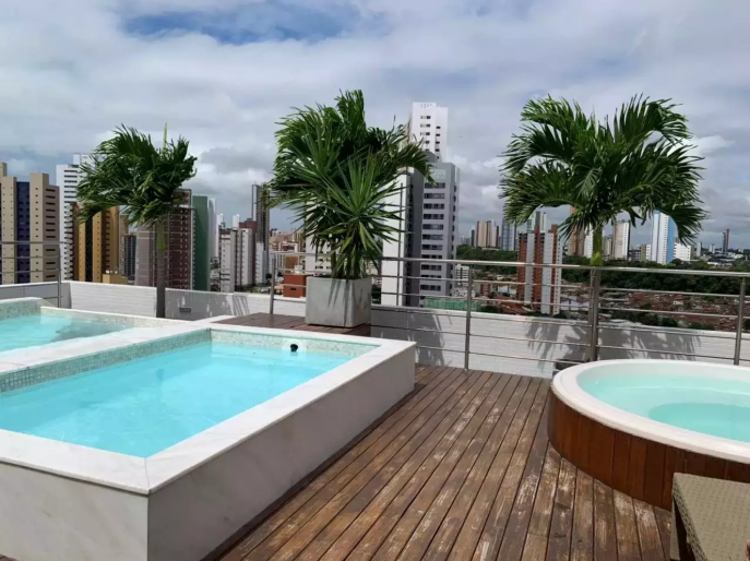 Flat à venda no Manaíra: 