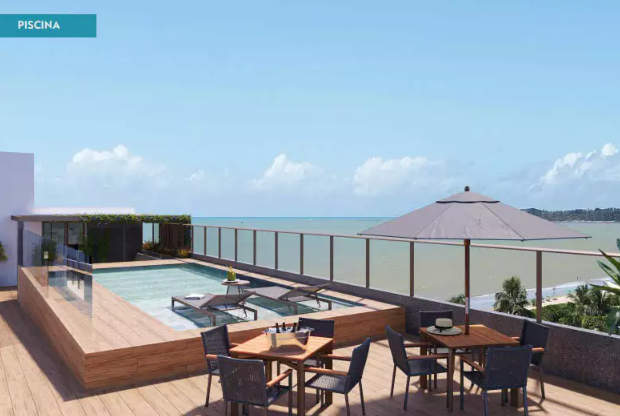 Flat à venda no Cabo Branco: 