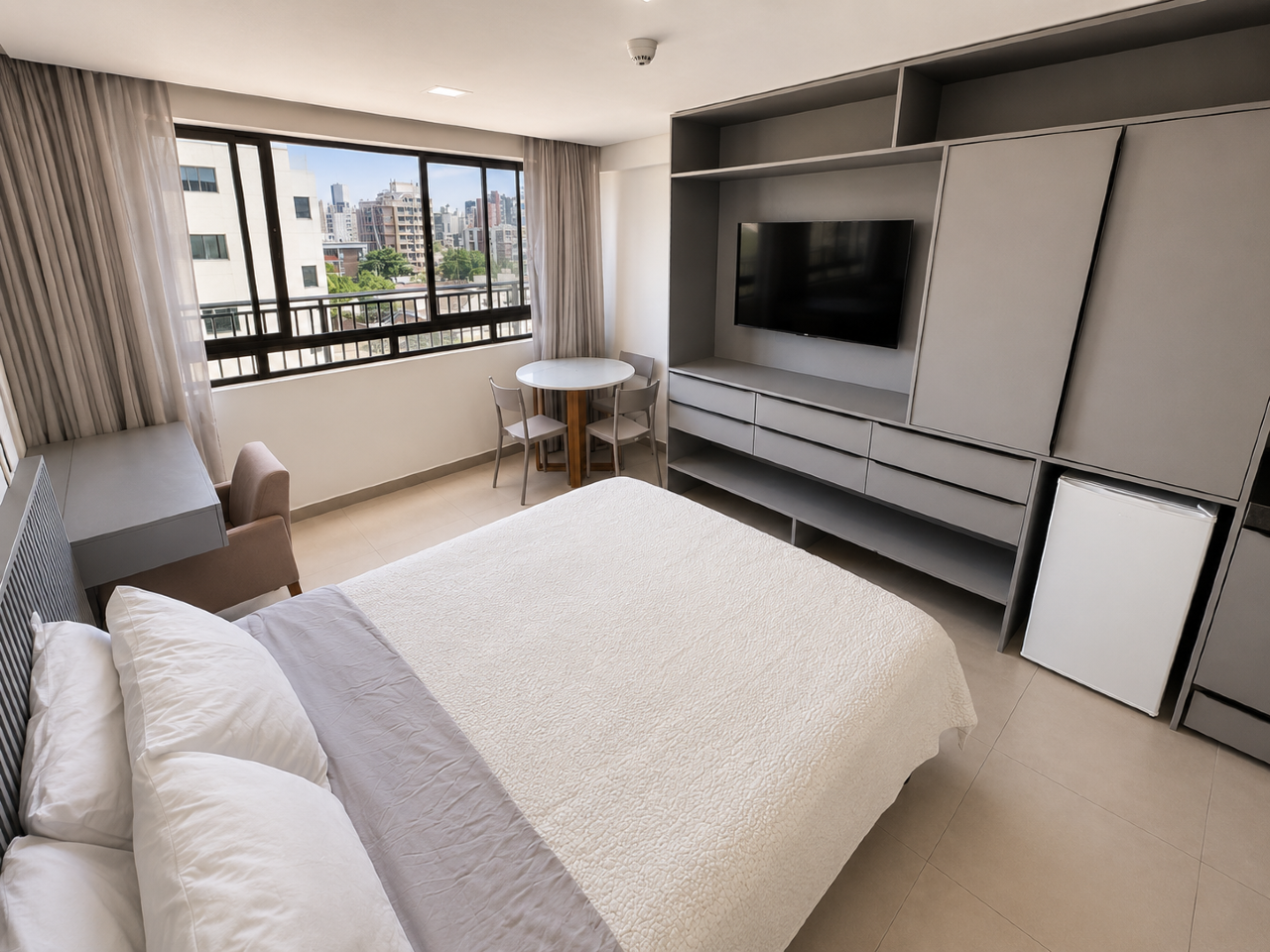 Flat à venda no Jardim Oceania: 
