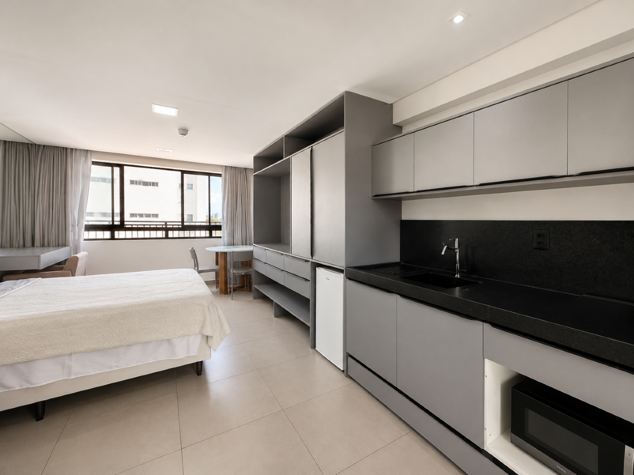 Flat à venda no Jardim Oceania: 