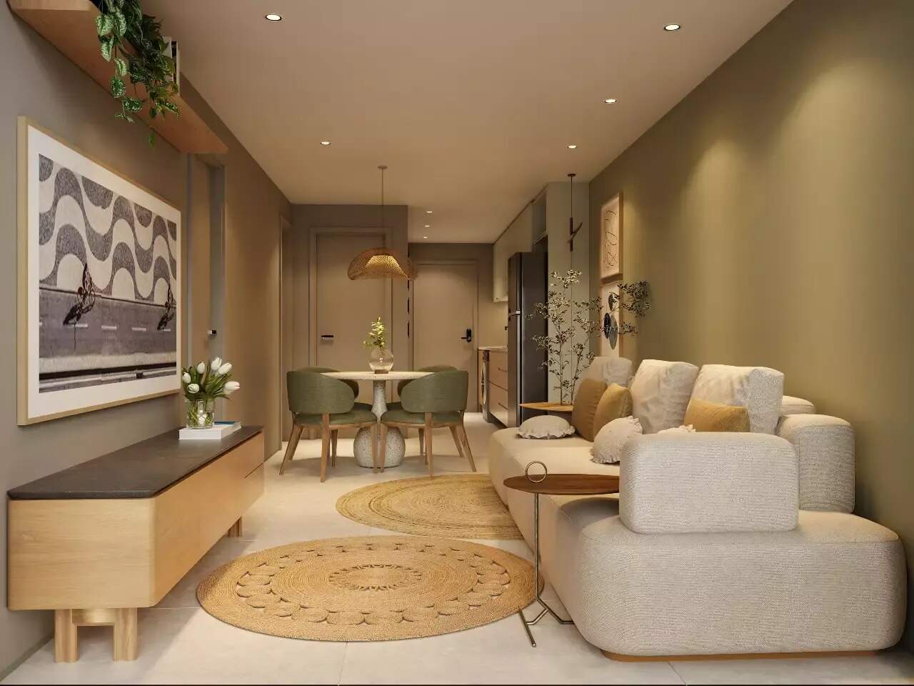 Flat à venda no Jardim Oceania: 