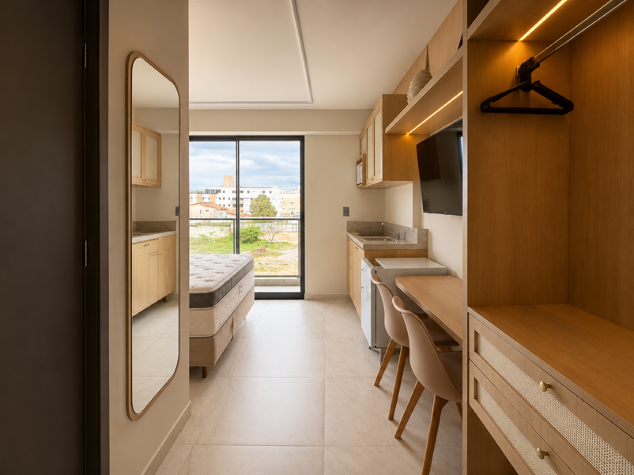Flat à venda no Jardim Oceania: 