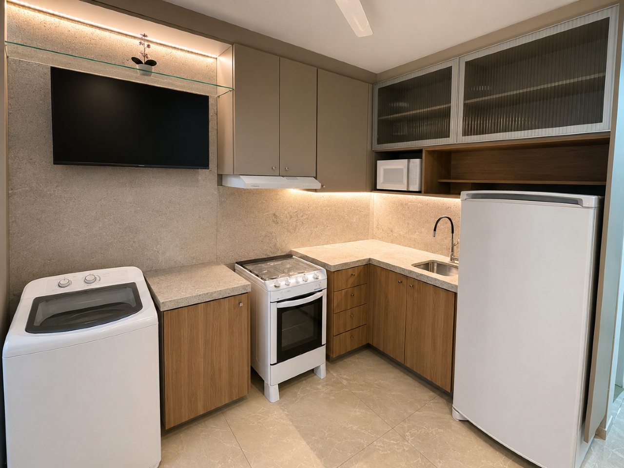 Apartamento para aluguel no Intermares: 