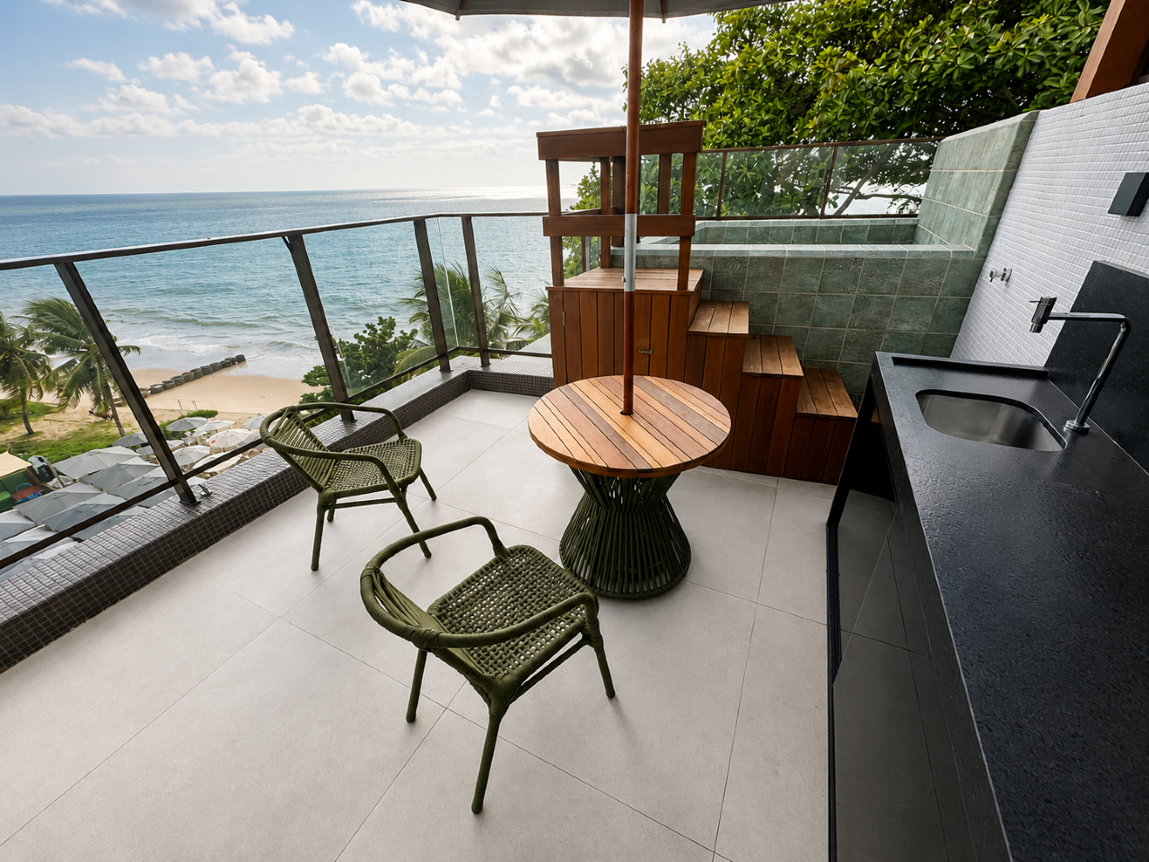 Flat à venda no Jardim Oceania: 