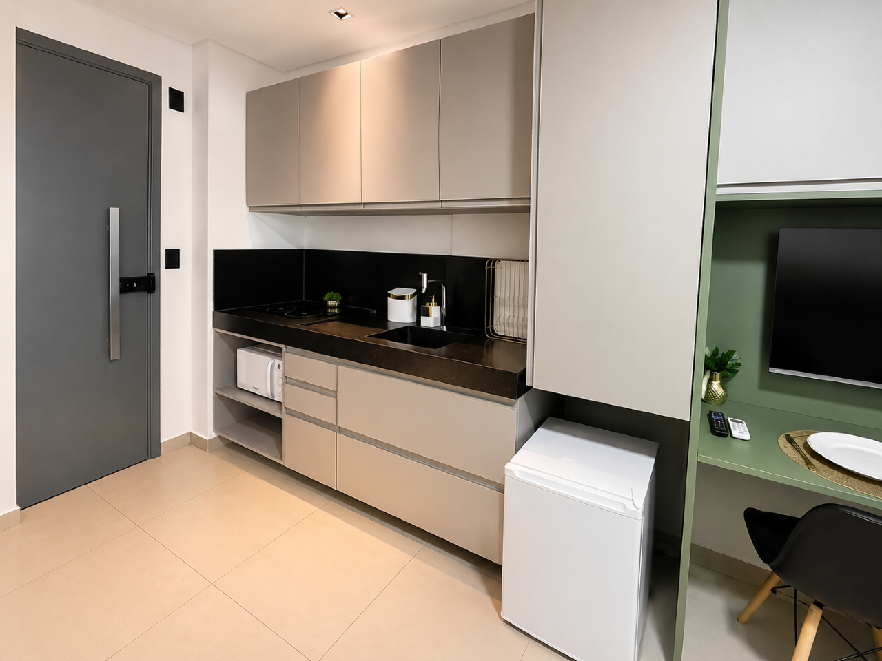 Flat à venda no Jardim Oceania: 