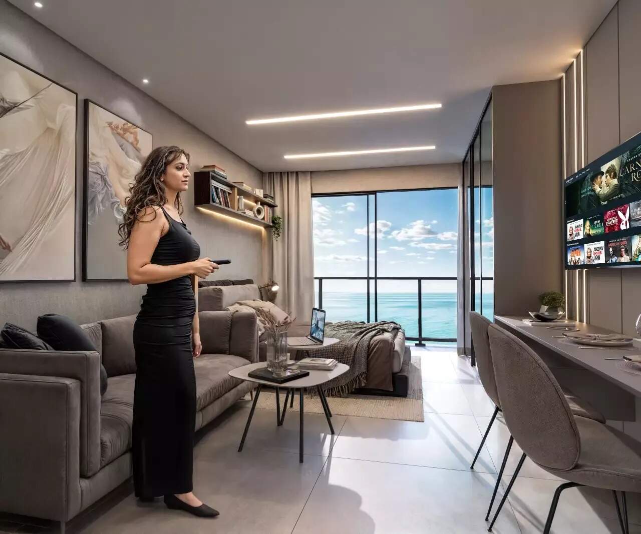 Flat à venda no Jardim Oceania: 