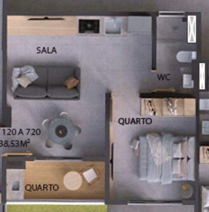 Flat à venda no Poço: 