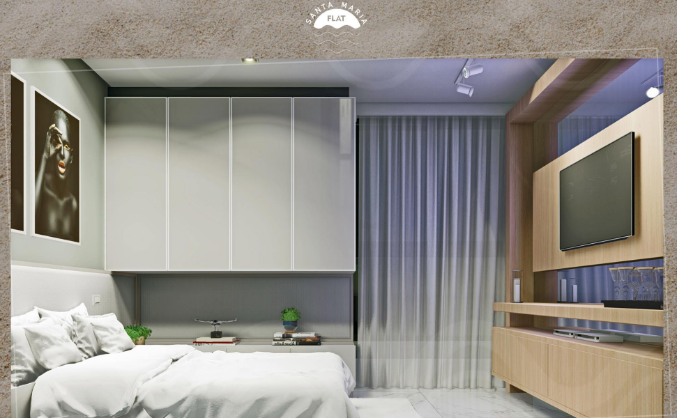 Flat à venda no Intermares: 