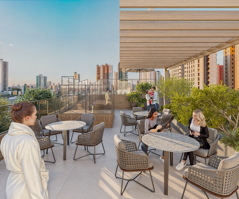 Flat à venda no Aeroclube: 