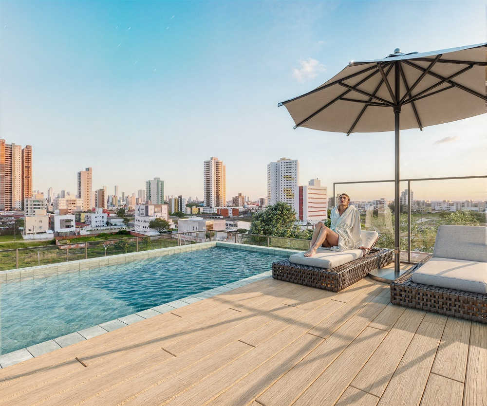 Flat à venda no Aeroclube: 