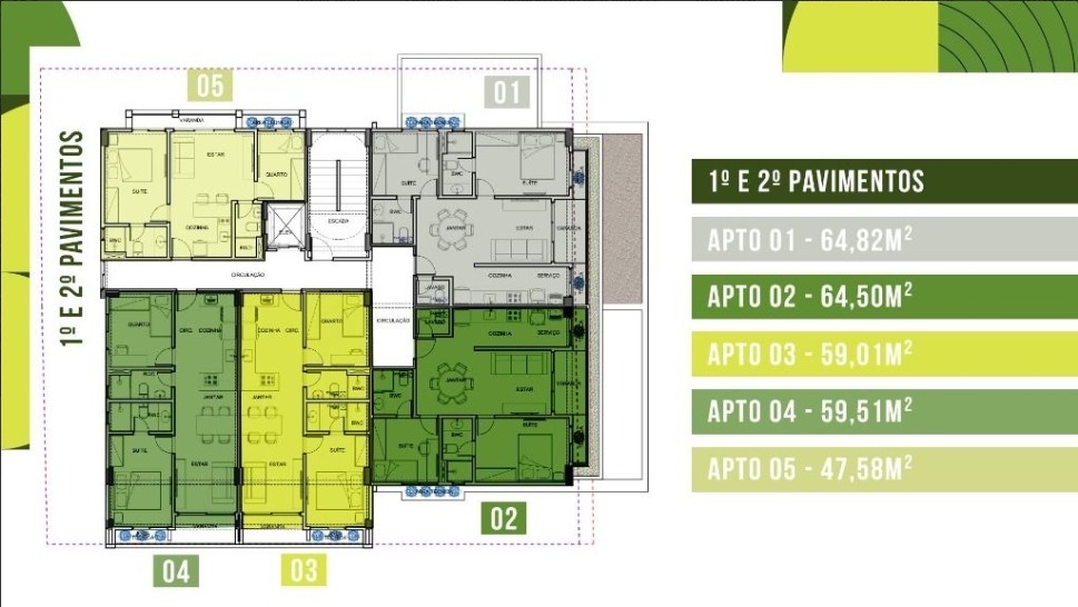 Apartamento à venda no Jardim Oceania: 