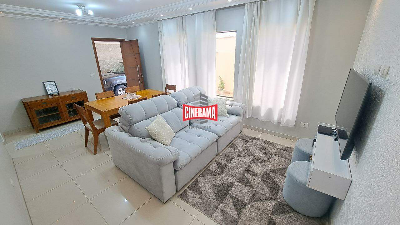 Sobrado à venda em Vila Scarpelli, Santo André - Cinerama Imóveis: 