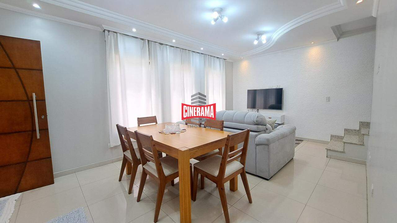 Sobrado à venda em Vila Scarpelli, Santo André - Cinerama Imóveis: 
