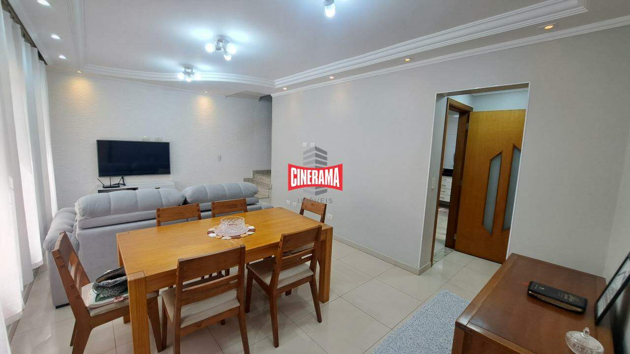 Sobrado à venda em Vila Scarpelli, Santo André - Cinerama Imóveis: 