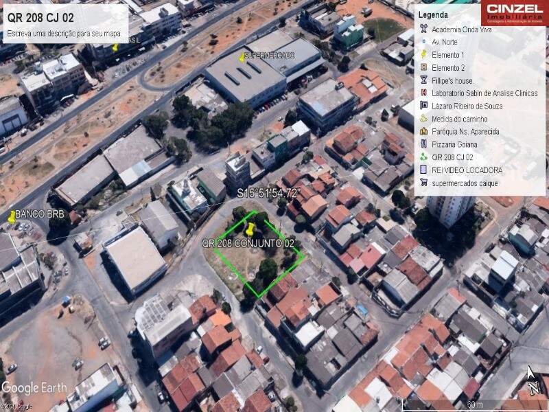 Terreno à venda no SAMAMBAIA NORTE (SAMAMBAIA): Foto 03