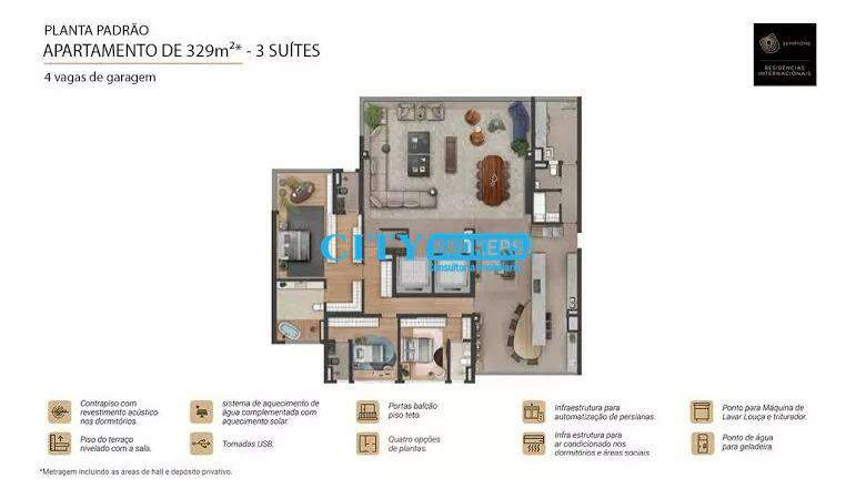 Apartamento à venda com 4 quartos, 330m² - Foto 12