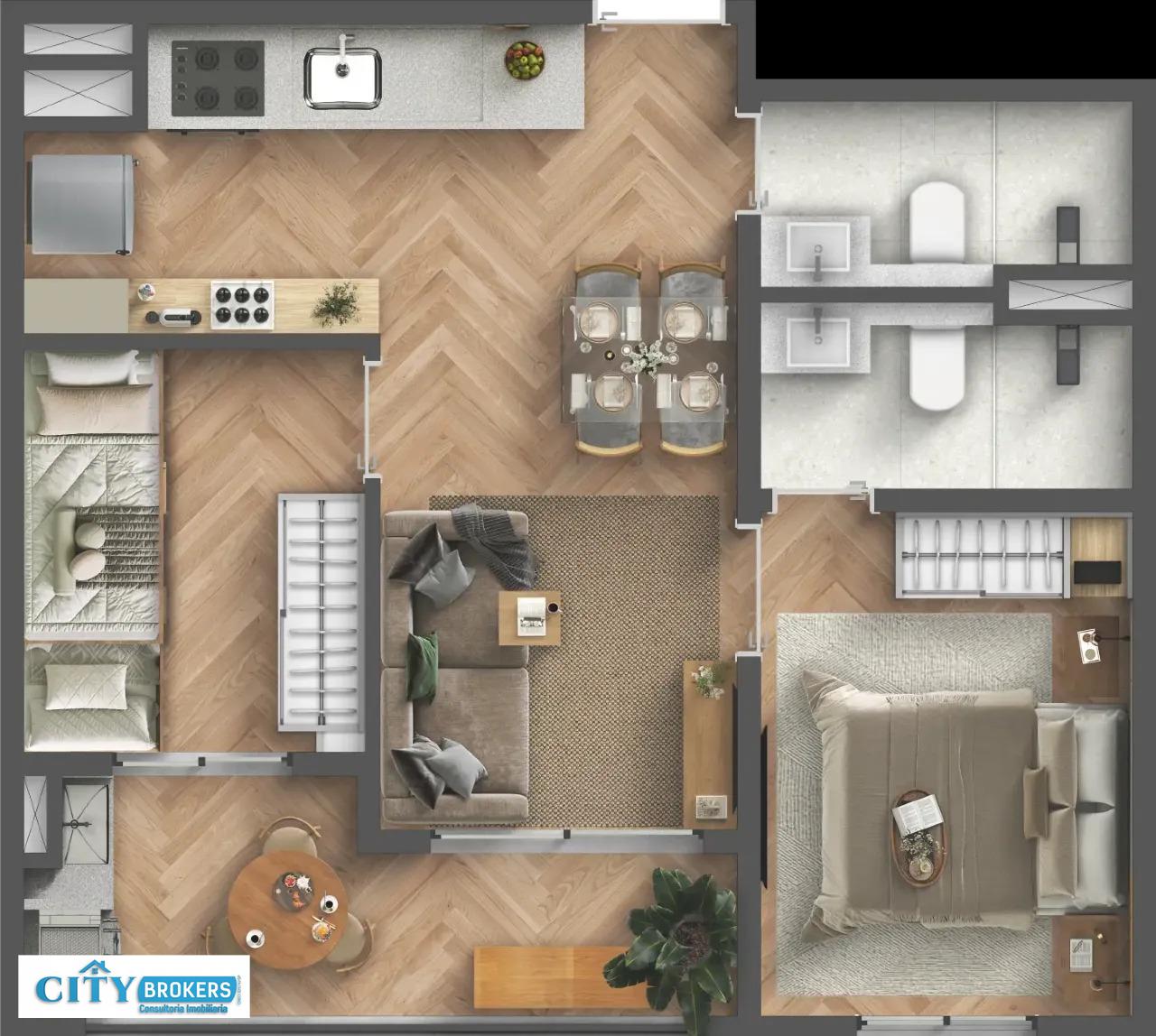 Apartamento à venda no bairro Vila Endres Guarulhos: 46M