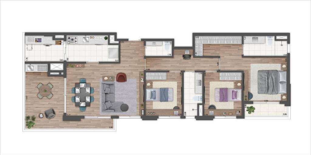 Apartamento à venda com 3 quartos, 111m² - Foto 11