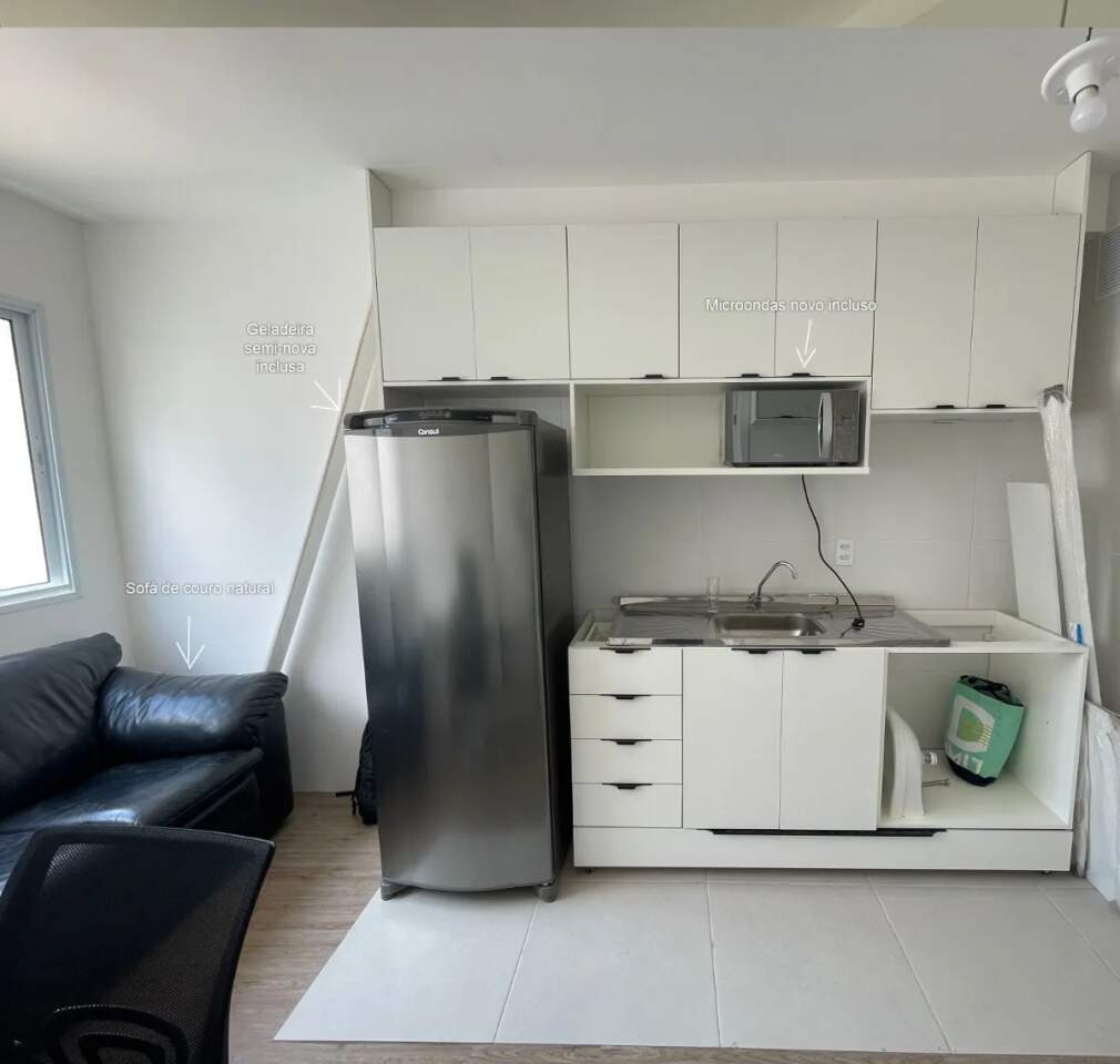 Apartamento à venda com 1 quarto, 25m² - Foto 4