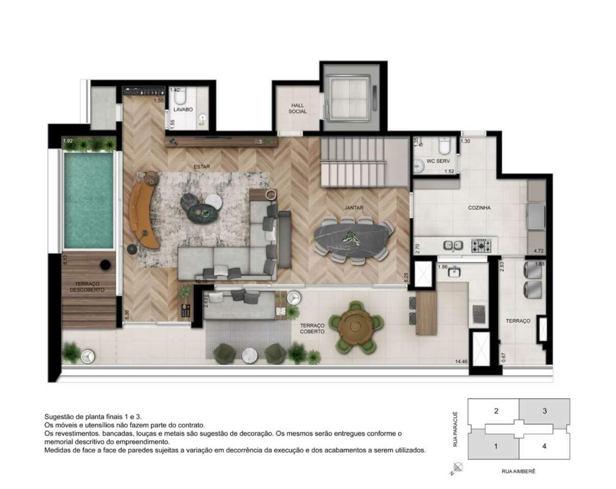 Apartamento à venda com 4 quartos, 157m² - Foto 17