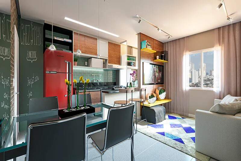 Apartamento à venda com 1 quarto, 31m² - Foto 9